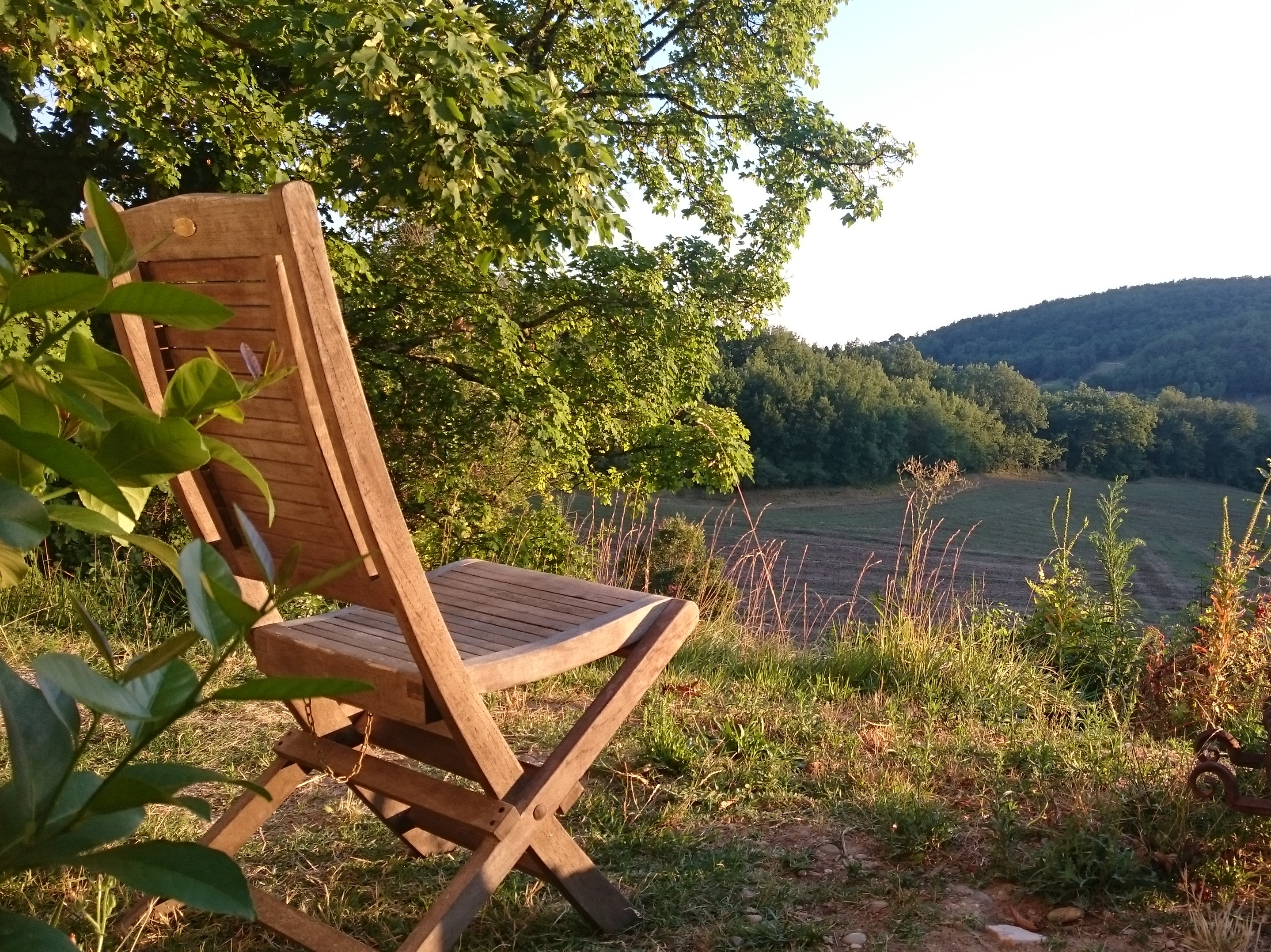 Chair at Sunset